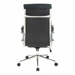 Best Pirce 😉 Office Star High Back Manager's Chair With Dillon Black Fabric And Chrome Base ✔️ -Deals Writing Desks Store 2494026 4 L