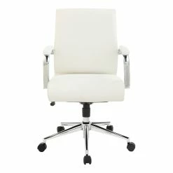 Brand new ๐คฉ Office Star Mid Back Manager's Chair With Dillon Snow White Fabric And Chrome Base ๐ 13 Brand new ๐คฉ Office Star Mid Back Manager's Chair With Dillon Snow White Fabric And Chrome Base ๐ -Deals Writing Desks Store 2494361 2 L