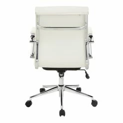 Brand new ๐คฉ Office Star Mid Back Manager's Chair With Dillon Snow White Fabric And Chrome Base ๐ 15 Brand new ๐คฉ Office Star Mid Back Manager's Chair With Dillon Snow White Fabric And Chrome Base ๐ -Deals Writing Desks Store 2494361 4 L