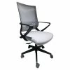 Wholesale 🔔 FM Furniture Albury 45" Adjustable Modern Plastic Office Chair In White/Black 👍 -Deals Writing Desks Store 2499042 L