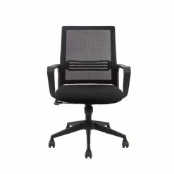 Best deal 🔔 Atlin Designs 39.8" Adjustable Modern Plastic Office Chair In Black 💯 -Deals Writing Desks Store 2503741 2 L