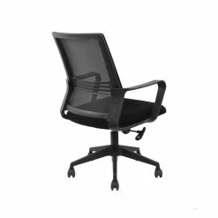 Best deal 🔔 Atlin Designs 39.8" Adjustable Modern Plastic Office Chair In Black 💯 -Deals Writing Desks Store 2503741 4 L