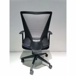 Budget 💯 Atlin Designs 41" Adjustable Modern Plastic Office Chair In Black ⌛ -Deals Writing Desks Store 2503800 4 L