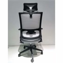 Best deal ⭐ Atlin Designs 52" Modern Adjustable Plastic Office Chair In Black/White 🥰 -Deals Writing Desks Store 2503807 4 L