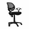 Budget 🎉 Techni Mobili Mesh Office Chair In Black 🎁 -Deals Writing Desks Store 250707 L