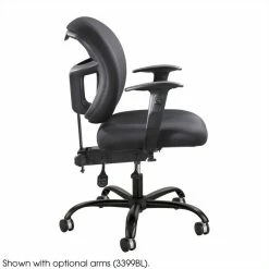 Buy 🌟 UrbanPro 24/7 Armless Task Office Chair In Black 🧨 -Deals Writing Desks Store 2516652 3 L