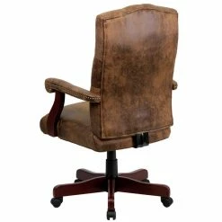Hot Sale 👏 UrbanPro Classic Executive Office Chair In Bomber Brown ✨ -Deals Writing Desks Store 2516662 3 L