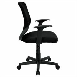 Best Pirce 🎉 UrbanPro Mid-Back Mesh Office Chair In Black 👍 -Deals Writing Desks Store 2516688 2 L