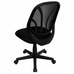 Best reviews of 🌟 UrbanPro Trade Mid Back Mesh Office Swivel Chair In Black 🎁 -Deals Writing Desks Store 2516721 3 L