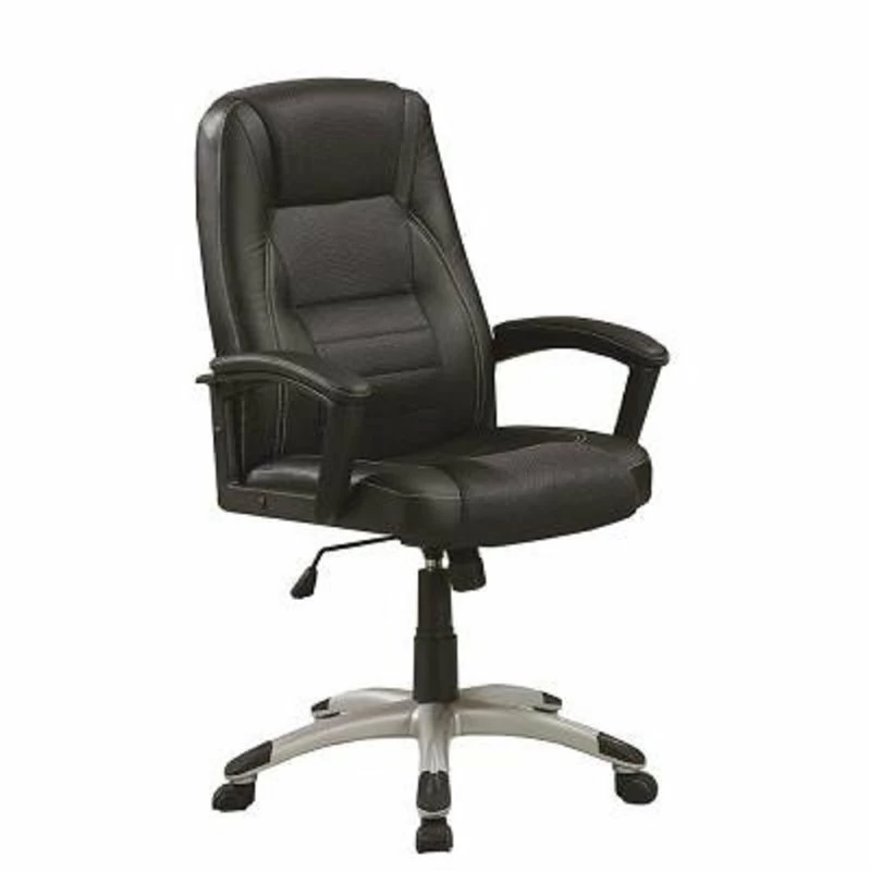Best Pirce ๐ UrbanPro Ergonomic Faux Leather Swivel Office Chair In Black And Silver โค๏ธ 3 Best Pirce ๐ UrbanPro Ergonomic Faux Leather Swivel Office Chair In Black And Silver โค๏ธ