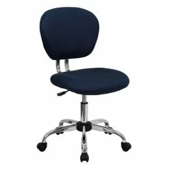Best deal ✔️ UrbanPro Mid-Back Mesh Office Swivel Chair In Navy 😉