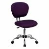 Best deal 😉 UrbanPro Mid-Back Mesh Office Swivel Chair In Purple 🔔 -Deals Writing Desks Store 2516736 L