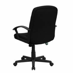 Deals 😍 UrbanPro Mid Back Office Chair With Nylon Arms In Black ✔️ -Deals Writing Desks Store 2516742 3 L