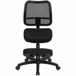 Coupon 🎉 UrbanPro Mobile Ergonomic Kneeling Task Office Chair In Black 😉 -Deals Writing Desks Store 2516755 3 L