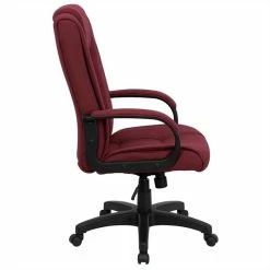 Cheapest ⭐ UrbanPro High Back Executive Office Chair In Burgundy 💯 -Deals Writing Desks Store 2516760 2 L