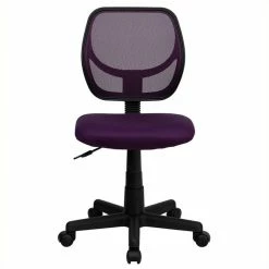 Outlet 🧨 UrbanPro Mid-Back Purple Mesh Task And Computer Office Chair ✨