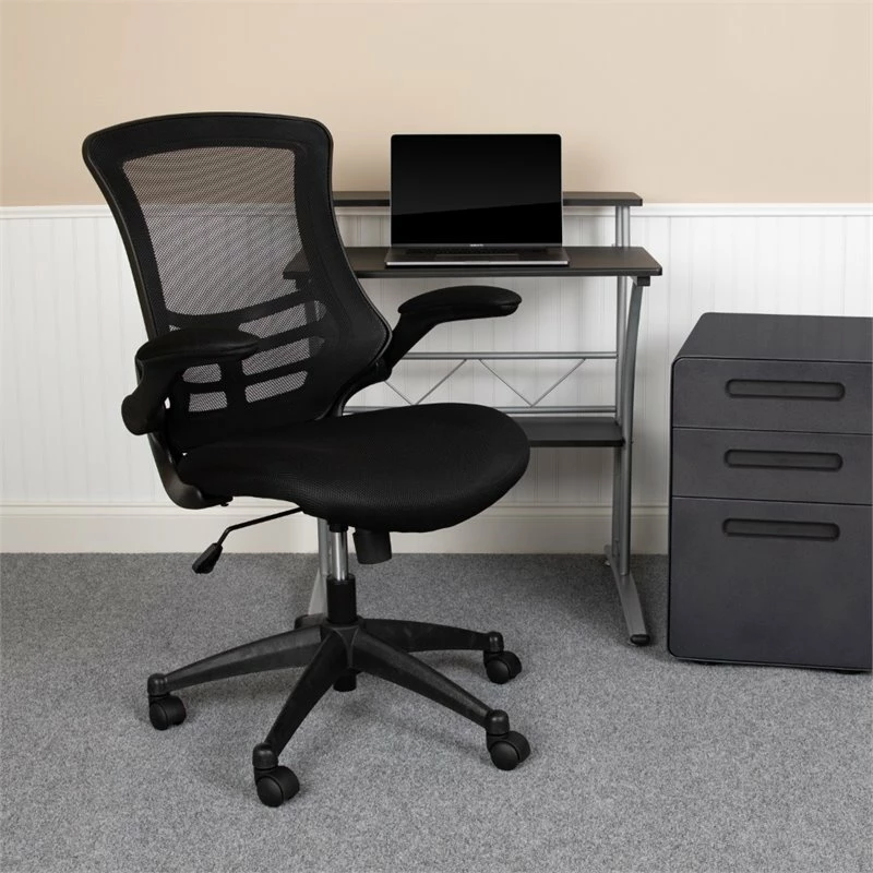 Cheapest 😀 UrbanPro Mid-Back Mesh Office Chair In Black 🎉 4 Cheapest 😀 UrbanPro Mid-Back Mesh Office Chair In Black 🎉 - Image 2