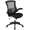 Cheapest 😀 UrbanPro Mid-Back Mesh Office Chair In Black 🎉 -Deals Writing Desks Store 2516798 L