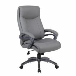 Best Pirce 🔔 UrbanPro Double Layer Executive Chair In Gray 😀 -Deals Writing Desks Store 2516818 3 L