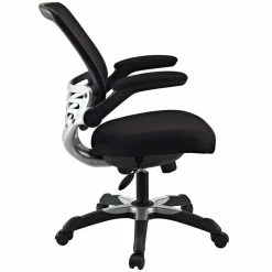 Outlet 🔥 UrbanPro Modern Fabric Mesh Office Chair In Black 😀 -Deals Writing Desks Store 2516841 1 L