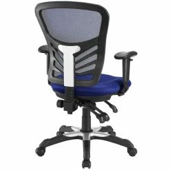 Best deal 💯 UrbanPro Modern Fabric Mesh Office Chair In Blue 💯 -Deals Writing Desks Store 2516846 2 L