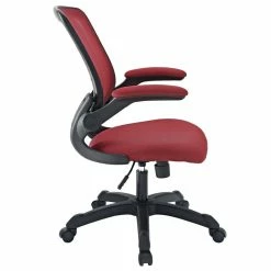 Brand new 👍 UrbanPro Modern Fabric Mesh Office Chair In Red ✨ -Deals Writing Desks Store 2516853 1 L