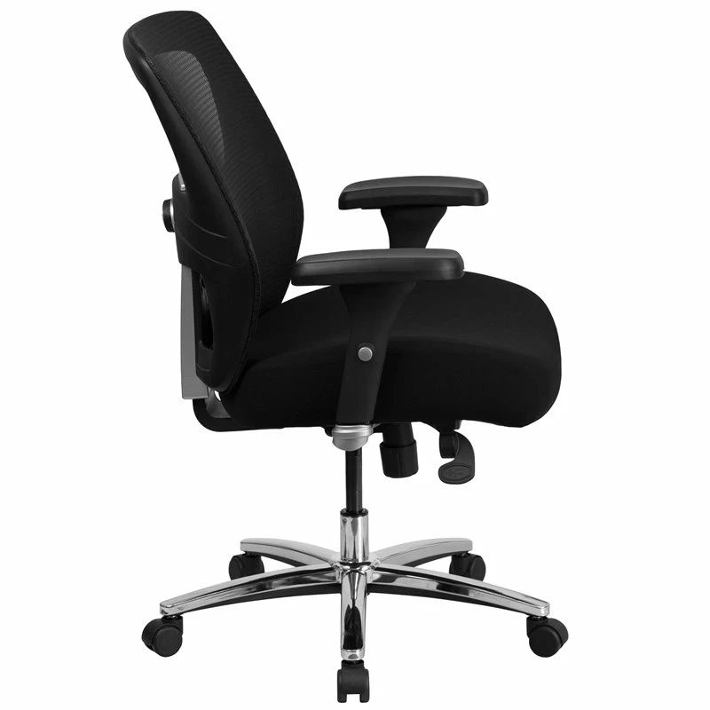 New 😉 UrbanPro Contemporary Big And Tall Swivel Office Chair In Black ✨ 4 New 😉 UrbanPro Contemporary Big And Tall Swivel Office Chair In Black ✨ - Image 2