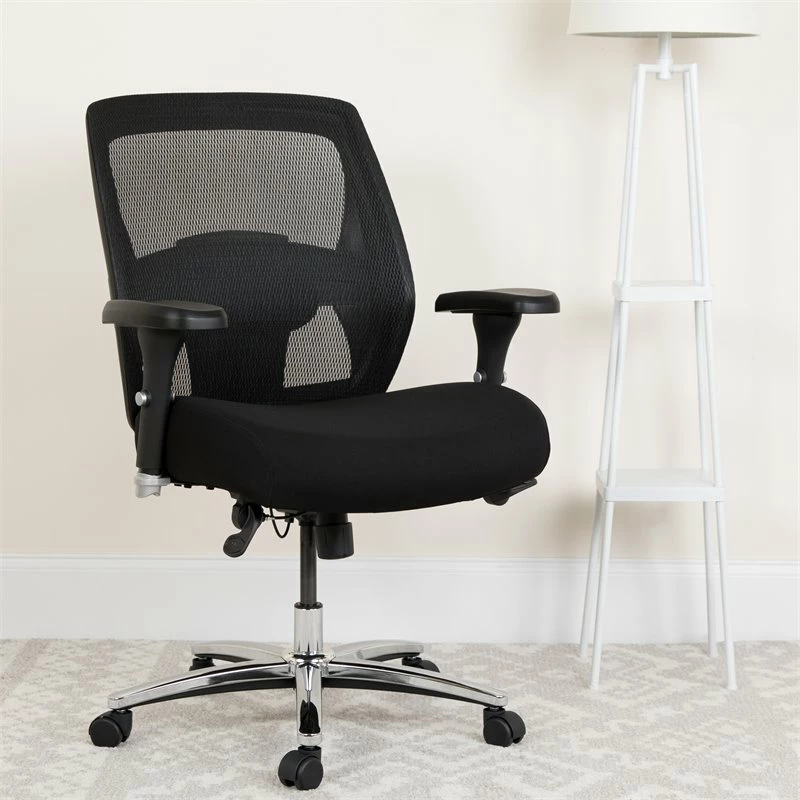 New 😉 UrbanPro Contemporary Big And Tall Swivel Office Chair In Black ✨ 8 New 😉 UrbanPro Contemporary Big And Tall Swivel Office Chair In Black ✨ - Image 6