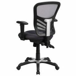 Top 10 👏 UrbanPro Contemporary Mid Back Mesh Swivel Office Chair In Dark Gray 😍 -Deals Writing Desks Store 2516883 2 L