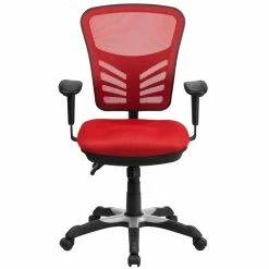 Best Pirce 🎁 UrbanPro Contemporary Mid Back Mesh Swivel Office Chair In Red 😍 9 Best Pirce 🎁 UrbanPro Contemporary Mid Back Mesh Swivel Office Chair In Red 😍 -Deals Writing Desks Store 2516885 3 L