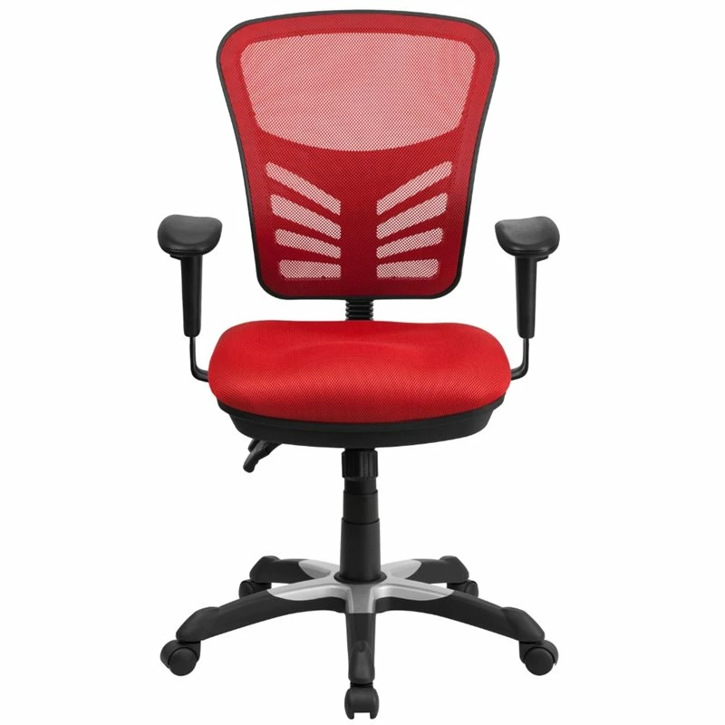 Best Pirce 🎁 UrbanPro Contemporary Mid Back Mesh Swivel Office Chair In Red 😍 6 Best Pirce 🎁 UrbanPro Contemporary Mid Back Mesh Swivel Office Chair In Red 😍 - Image 4