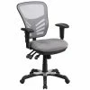 Promo 🥰 UrbanPro Contemporary Mid Back Mesh Swivel Office Chair In Gray ✨ 2 Promo 🥰 UrbanPro Contemporary Mid Back Mesh Swivel Office Chair In Gray ✨ -Deals Writing Desks Store 2516886 L 1