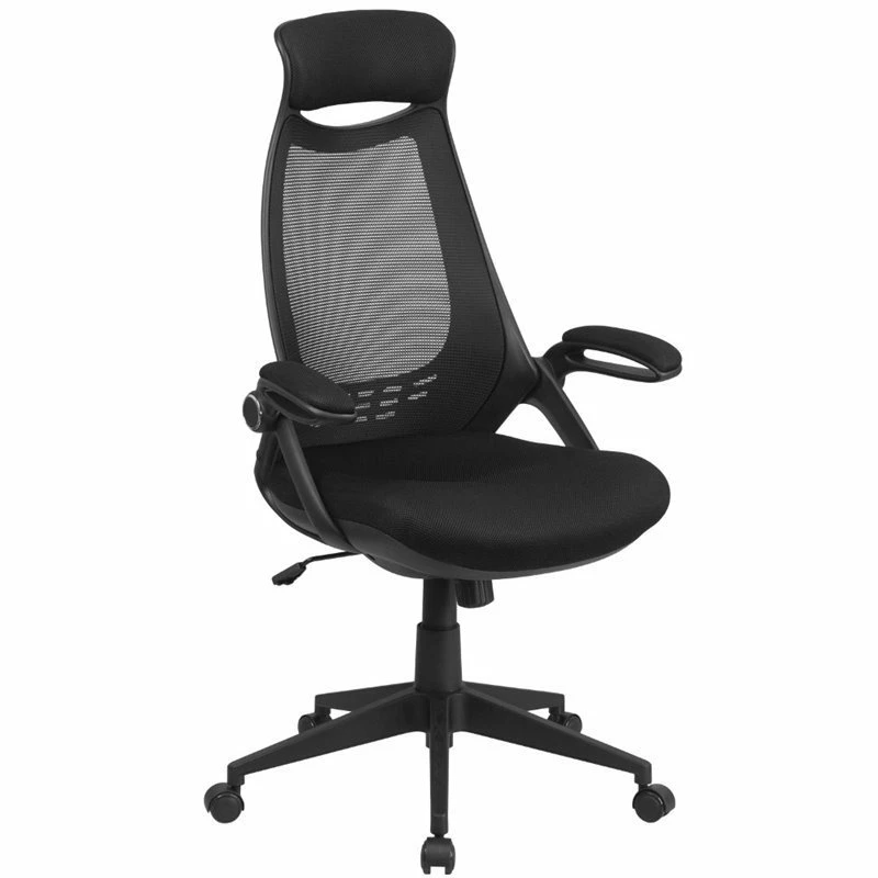 Brand new 😍 UrbanPro Mid Century High Back Mesh Swivel Office Chair In Black 👏 3 Brand new 😍 UrbanPro Mid Century High Back Mesh Swivel Office Chair In Black 👏