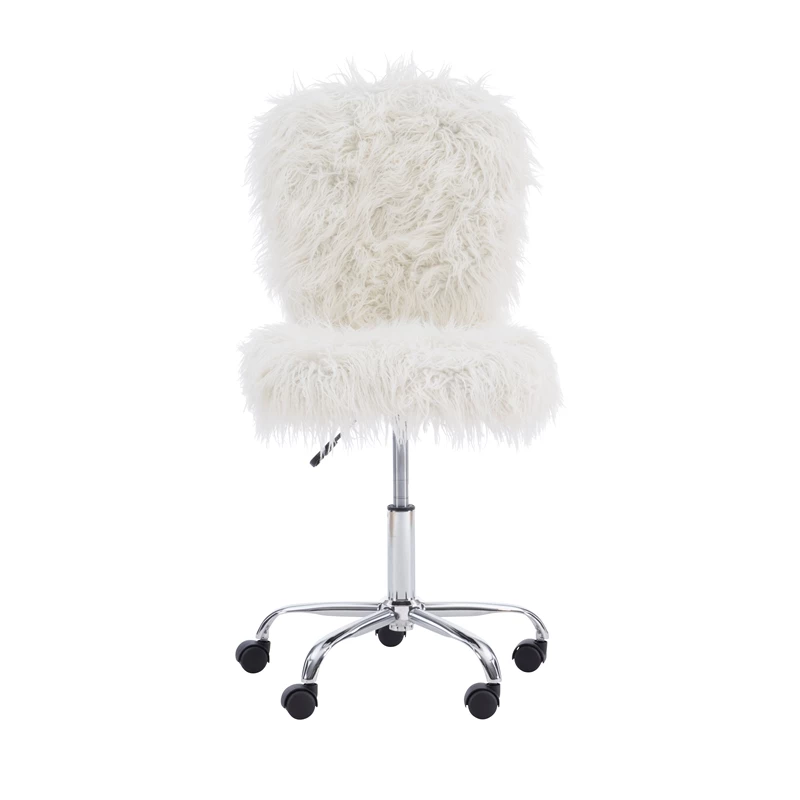 Best reviews of ๐ UrbanPro Faux Fur Upholstered Armless Office Task Chair In Cream White ๐งจ 9 Best reviews of ๐ UrbanPro Faux Fur Upholstered Armless Office Task Chair In Cream White ๐งจ - Image 7