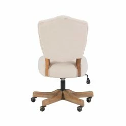 Top 10 🛒 UrbanPro Wood Upholstered Swivel Office Chair In Beige 😍 21 Top 10 🛒 UrbanPro Wood Upholstered Swivel Office Chair In Beige 😍 -Deals Writing Desks Store 2516931 17 L