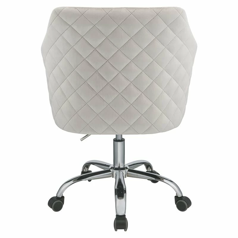 Cheap ✔️ UrbanPro Contemporary Office Chair In Champagne Velvet ⭐ 6 Cheap ✔️ UrbanPro Contemporary Office Chair In Champagne Velvet ⭐ - Image 4