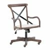 Coupon 😍 UrbanPro Transitional Wood Office Chair In Brown ⭐ -Deals Writing Desks Store 2516942 4 L 1