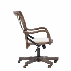 Coupon 😍 UrbanPro Transitional Wood Office Chair In Brown ⭐ -Deals Writing Desks Store 2516942 6 L