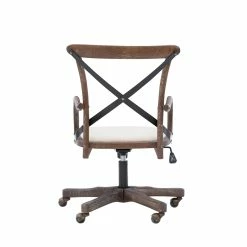 Coupon 😍 UrbanPro Transitional Wood Office Chair In Brown ⭐ -Deals Writing Desks Store 2516942 8 L
