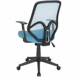 Cheapest ⭐ UrbanPro High Back Mesh Swivel Office Chair In Blue 😍 -Deals Writing Desks Store 2516965 3 L