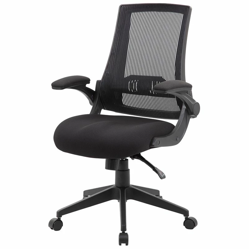 Flash Sale ✨ UrbanPro Mesh Swivel Flip Arm Office Chair In Black 🛒 5 Flash Sale ✨ UrbanPro Mesh Swivel Flip Arm Office Chair In Black 🛒 - Image 3
