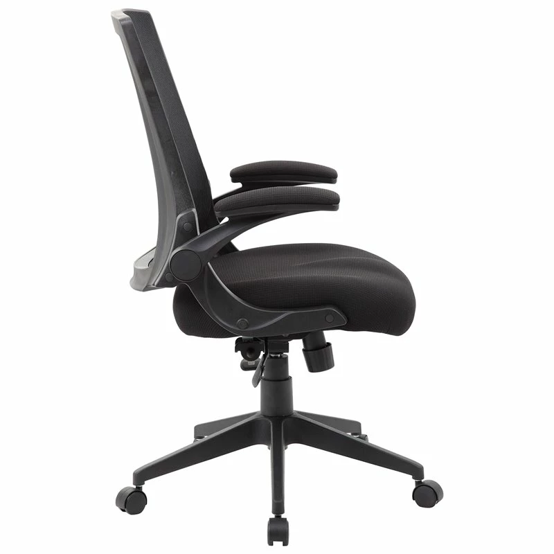 Flash Sale ✨ UrbanPro Mesh Swivel Flip Arm Office Chair In Black 🛒 6 Flash Sale ✨ UrbanPro Mesh Swivel Flip Arm Office Chair In Black 🛒 - Image 4