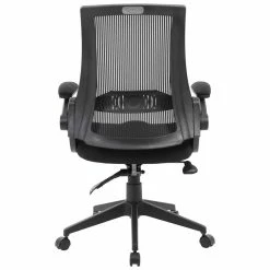 Flash Sale ✨ UrbanPro Mesh Swivel Flip Arm Office Chair In Black 🛒 13 Flash Sale ✨ UrbanPro Mesh Swivel Flip Arm Office Chair In Black 🛒 -Deals Writing Desks Store 2516968 4 L