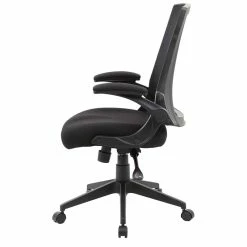 Flash Sale ✨ UrbanPro Mesh Swivel Flip Arm Office Chair In Black 🛒 14 Flash Sale ✨ UrbanPro Mesh Swivel Flip Arm Office Chair In Black 🛒 -Deals Writing Desks Store 2516968 5 L