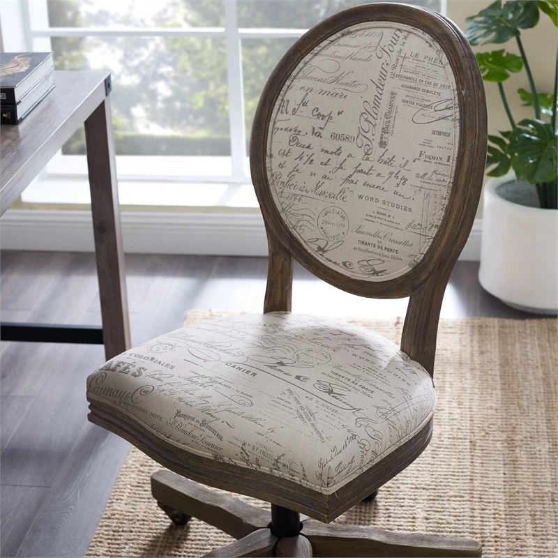 Buy 💯 UrbanPro Wood Upholstered Office Chair In Beige ⭐ 9 Buy 💯 UrbanPro Wood Upholstered Office Chair In Beige ⭐ - Image 7