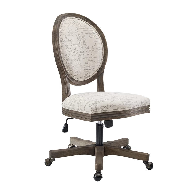Buy 💯 UrbanPro Wood Upholstered Office Chair In Beige ⭐ 3 Buy 💯 UrbanPro Wood Upholstered Office Chair In Beige ⭐