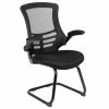 Outlet 👏 UrbanPro Modern Mesh Sled Office Side Chair In Black 😍 1 Outlet 👏 UrbanPro Modern Mesh Sled Office Side Chair In Black 😍 -Deals Writing Desks Store 2516994 L