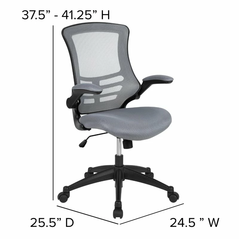 Promo ⌛ UrbanPro Contemporary Mid Back Mesh Office Swivel Chair In Dark Gray 🛒 14 Promo ⌛ UrbanPro Contemporary Mid Back Mesh Office Swivel Chair In Dark Gray 🛒 - Image 12