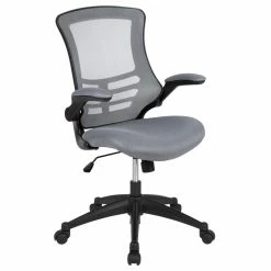 Promo ⌛ UrbanPro Contemporary Mid Back Mesh Office Swivel Chair In Dark Gray 🛒
