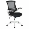 Brand new 🤩 UrbanPro Contemporary Mid Back Mesh Office Swivel Chair In Black And White 🛒 1 Brand new 🤩 UrbanPro Contemporary Mid Back Mesh Office Swivel Chair In Black And White 🛒 -Deals Writing Desks Store 2516997 L